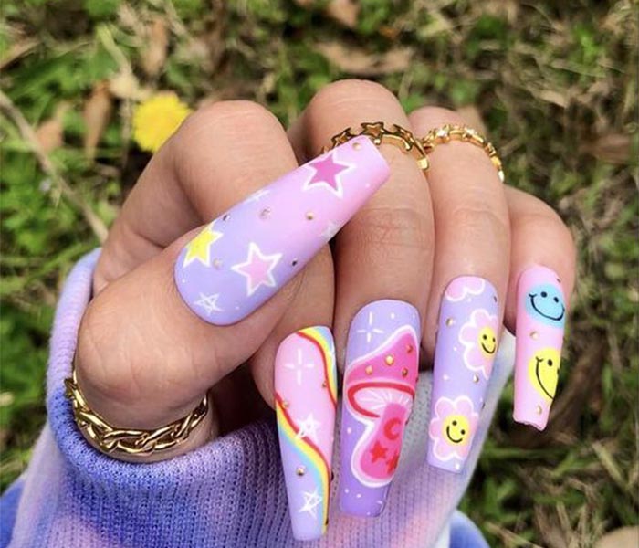 Beach Coffin Nails