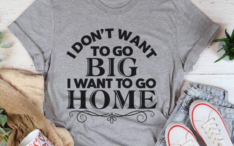 I Want To Go Home Tee