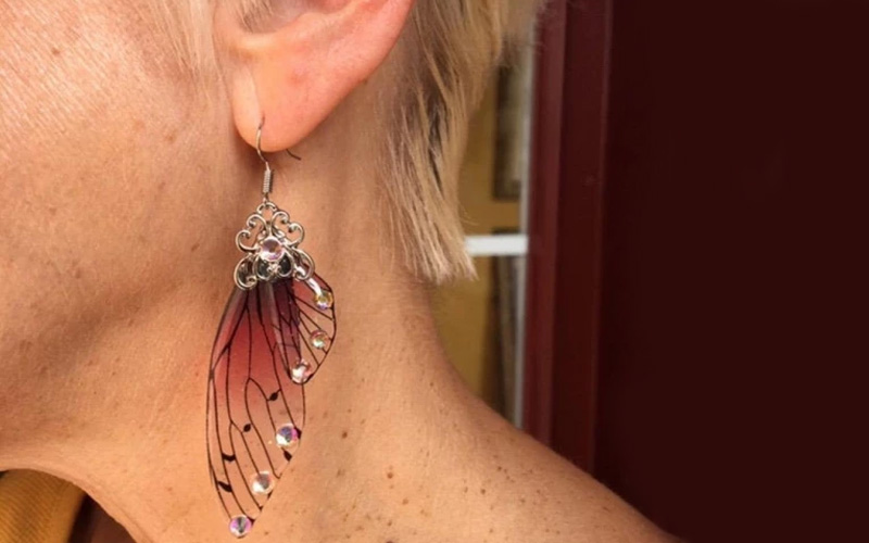 Magical Fairy Wing Earrings