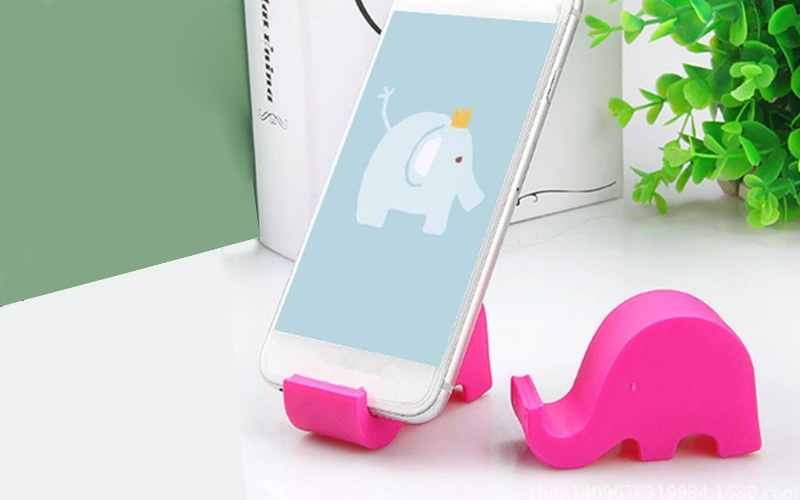 Plastic Elephant Phone Holder