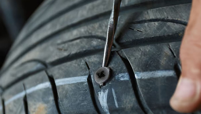 DIY easy-to-install tire repair rubber nail