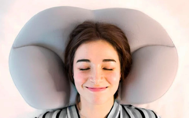 All-Round Egg-shaped Micro Airball 3D Cloud Pillow