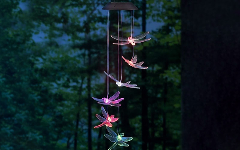 Solar Dragonfly Wind Chime