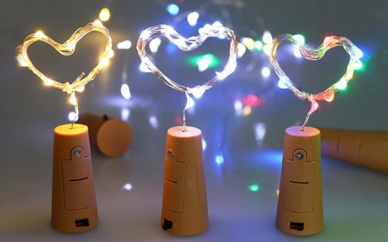 Cork Wine Bottle String Light