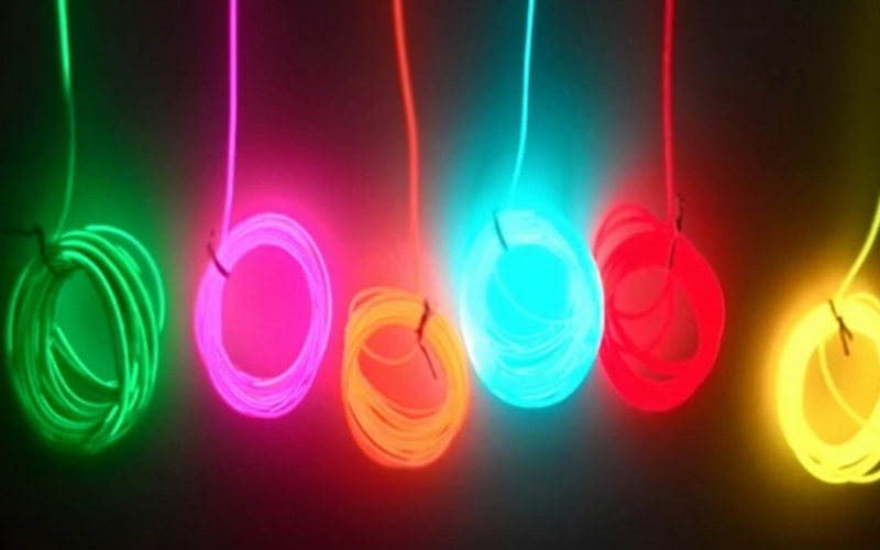 Flexible Multi-Colored Neon Wire LED Lights