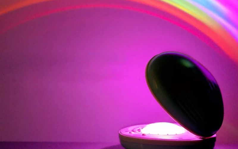 Magical Rainbow Projector Lamp & Night Light