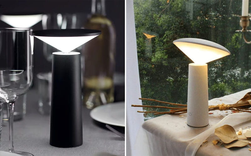 Modern smart touch LED rechargeable table & bar lamp