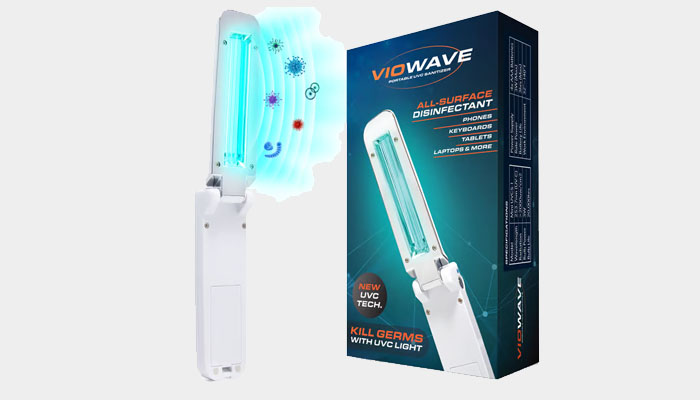 Viowave UV light portable sanitizer wand