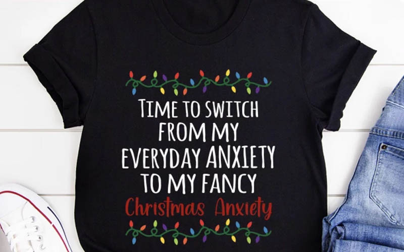 Christmas Anxiety T-Shirt