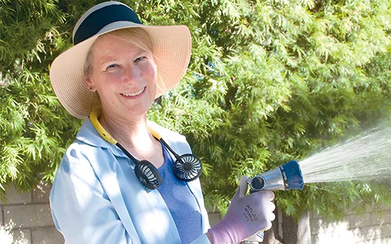 Wearable Portable Neck Fan For Personal Cooling