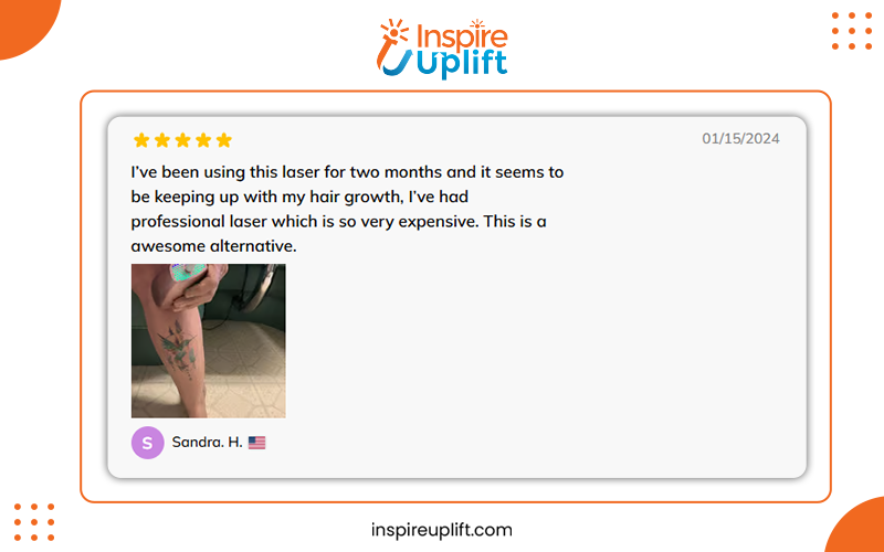 Ipl laser hair removal handset system