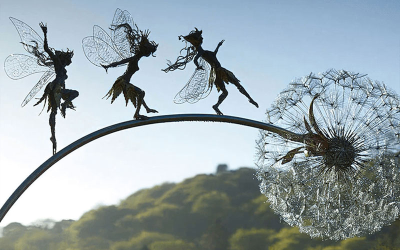 Fairy Steel Garden Sculptures