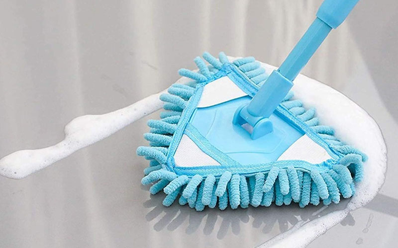 Extendable Microfiber Baseboard Cleaner Mop - Inspire Uplift