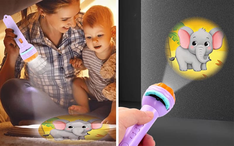 Educational Story Prop Flashlight Projector