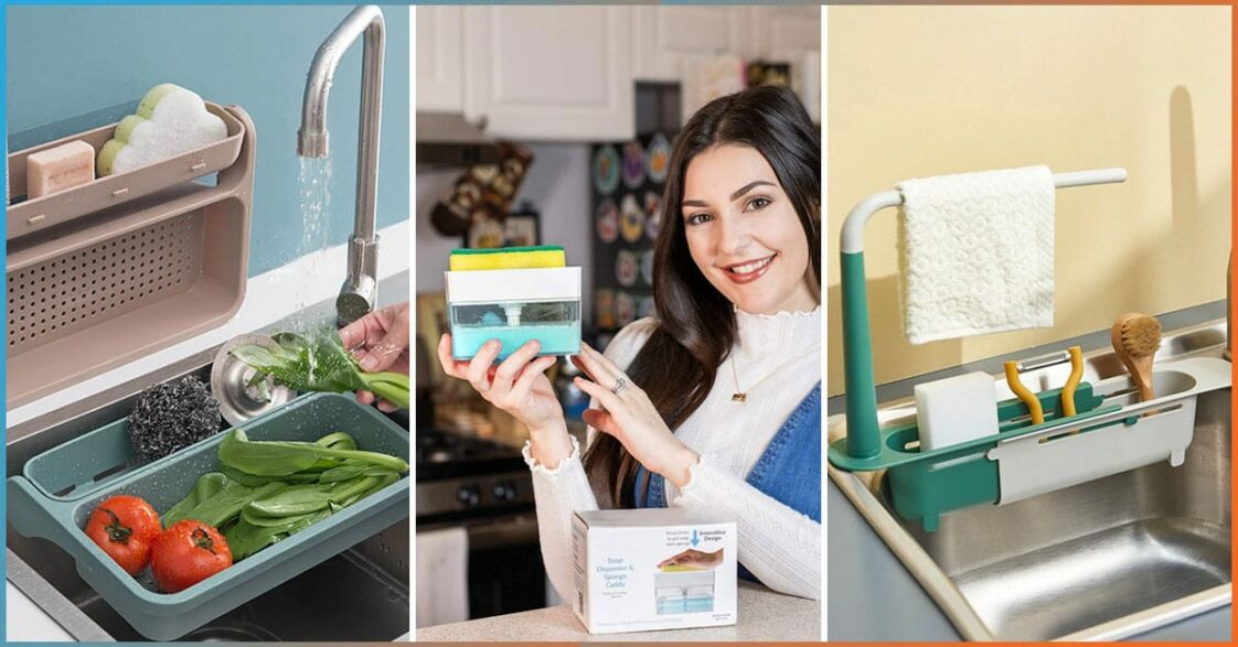 Keep Your Place Organized With These 6 Best Sink Caddies