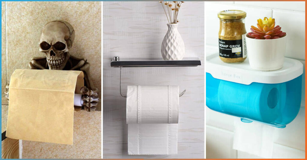 Keep Bathrooms Organized With 7 Best Toilet Paper Holders