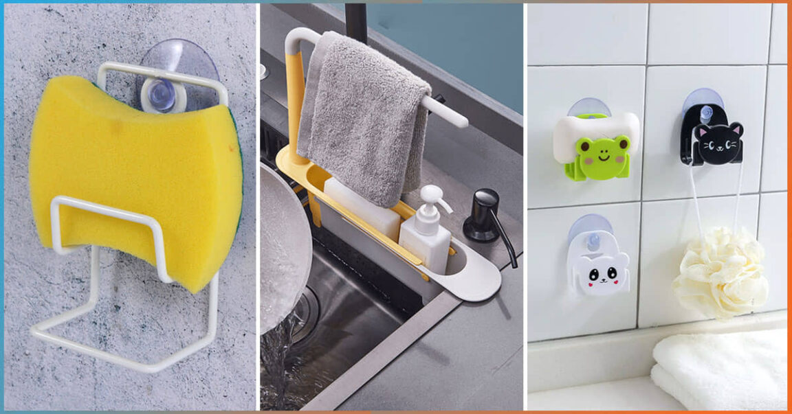 10 Best Sponge Holder To Keep Sink Dry & Clutter Free