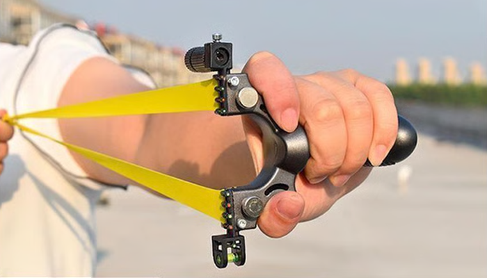 High Accuracy Laser Slingshot