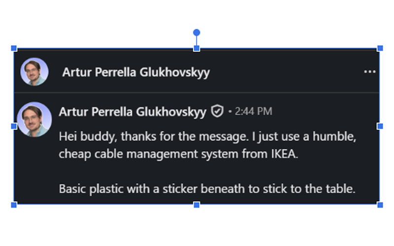 Artur, an SEO professional, uses Humble