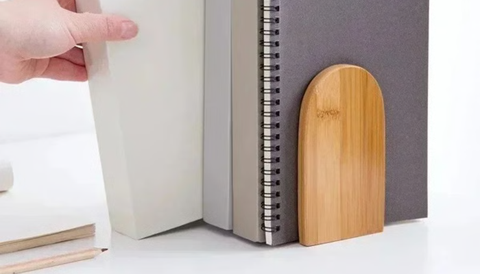  Wood Book End Shelf