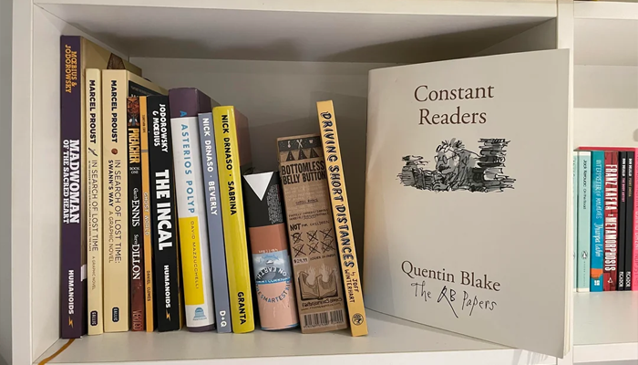 Grouping books according to size