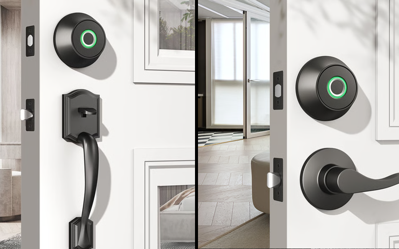 Automatic Smart Deadbolt Lock with Fingerprint