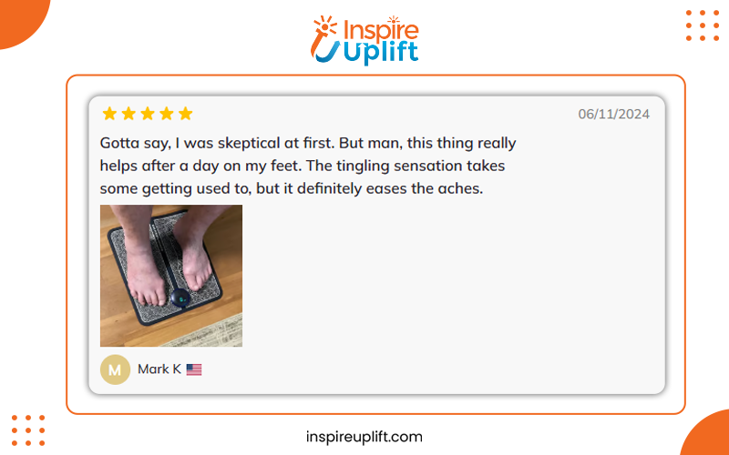 EMS stimulator massage mat Review Image