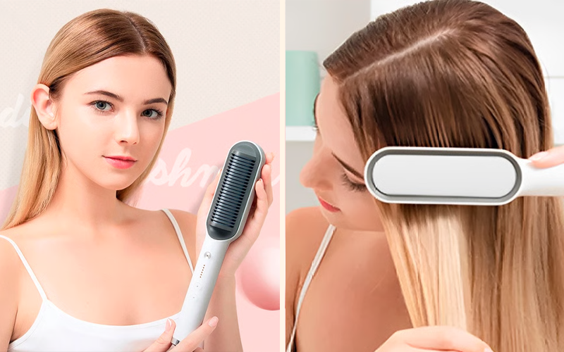Hair Straightener Styling Comb