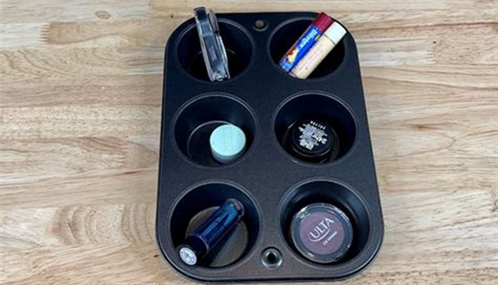 Muffin trays for organizing