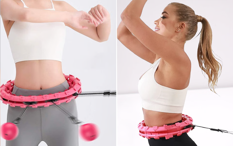 weighted hula hoop