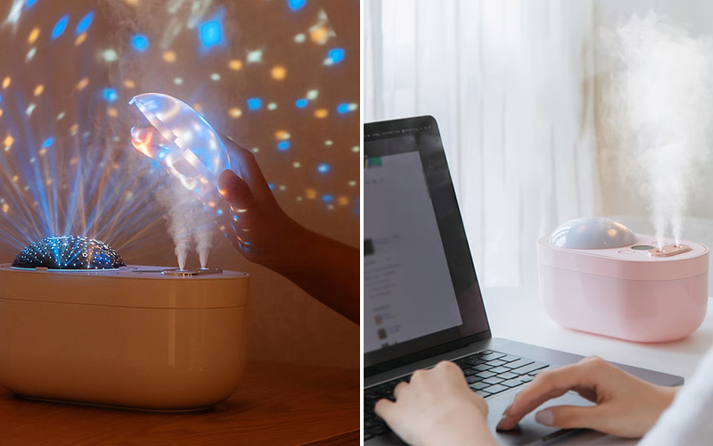 Double Spray Projection Humidifier