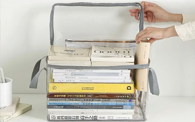 Foldable Transparent Waterproof Book