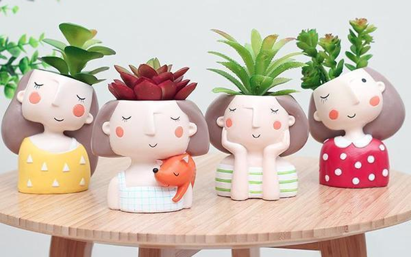 Little People Mini Succulent Planter