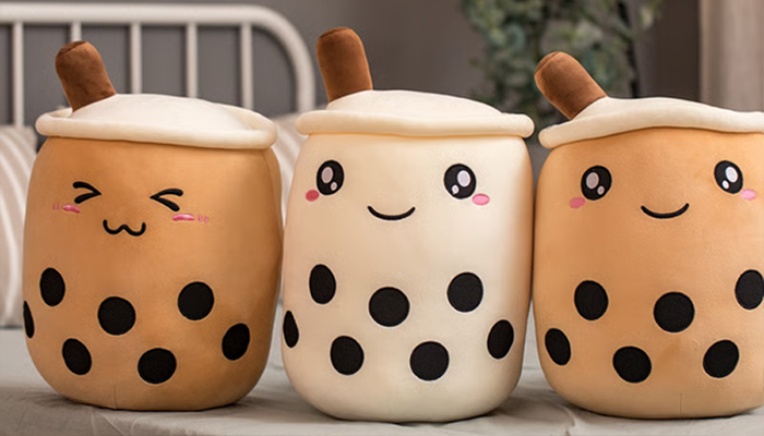 Stuffed Boba Plush Toy Doll