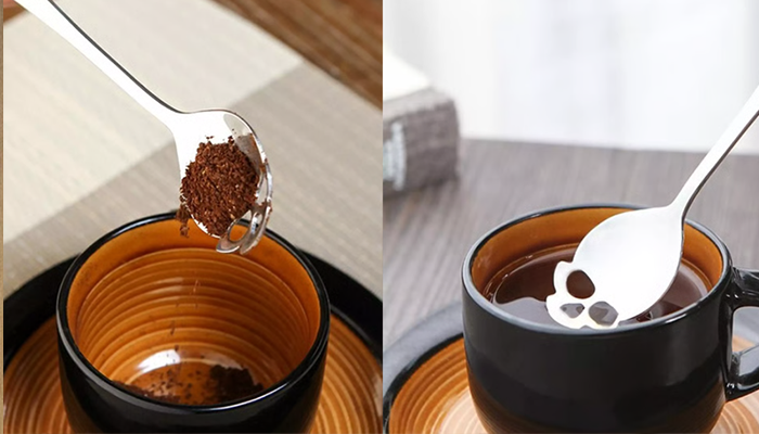 sugar skull spoon