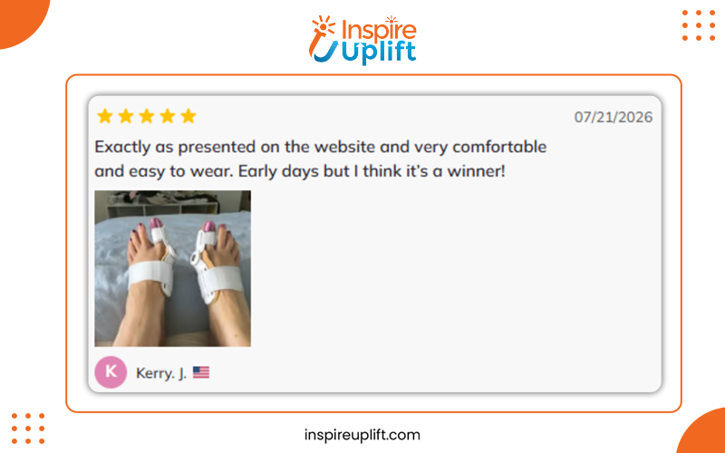 Orthopedic Bunion Corrector Splint Review Image