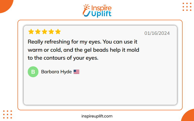 Premium Gel Beaded Eye Mask review image