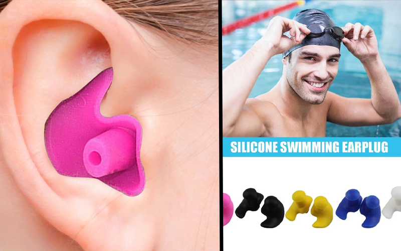 Waterproof Silicone Earplugs