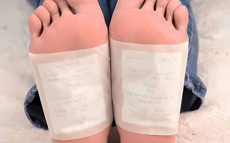 lymphatic ginger foot patches