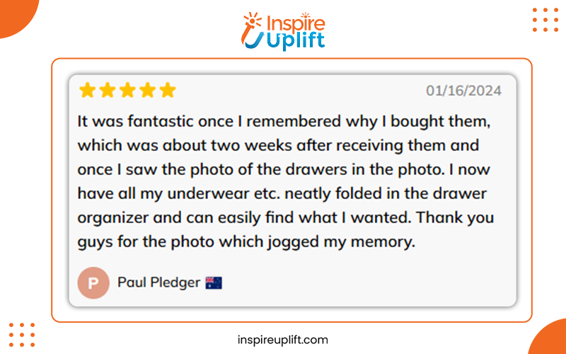 Drawer Organizer Set REVIEW IMAGE