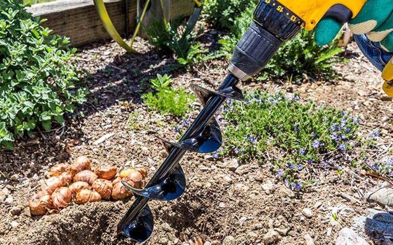 Garden Spiral Hole Drill Planter