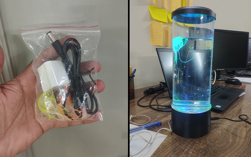 LED Jellyfish Lava Lamp & Aquarium review image