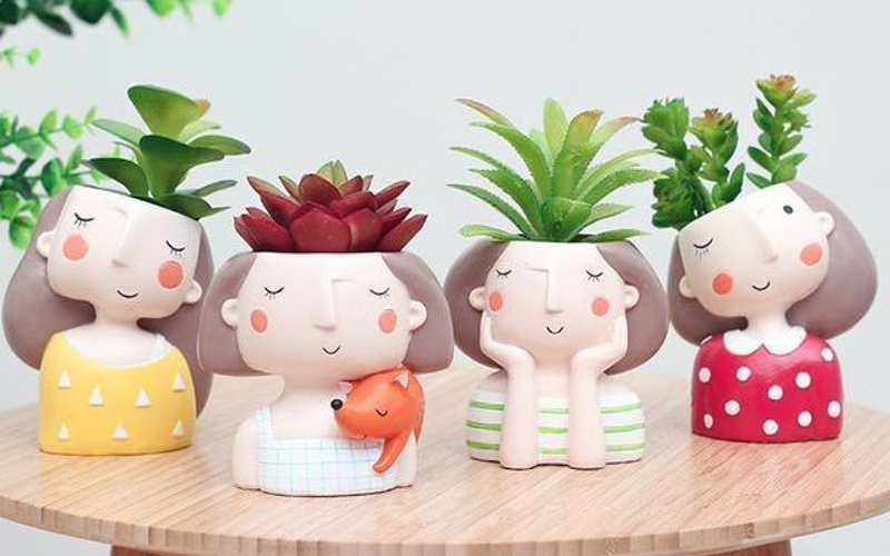 Little People Mini Succulent Planter