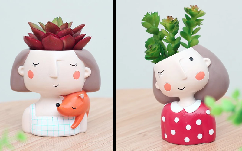 Little People Mini Succulent Planter