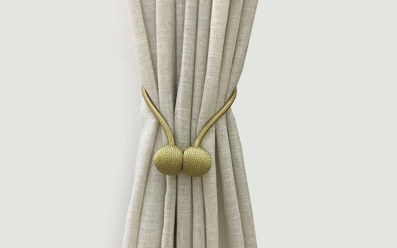 Magnetic Curtain Tieback Set