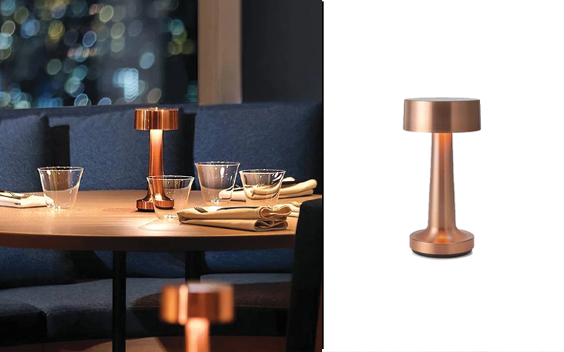 Retro LED Bar Rechargeable Table