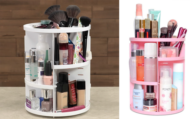 360 Rotating Makeup Organizer