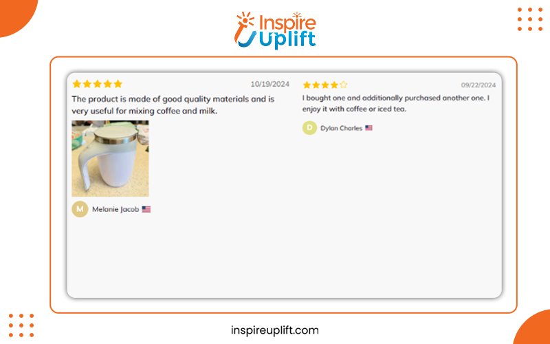 Automatic Self Stirring Magnetic Coffee Cup Review image
