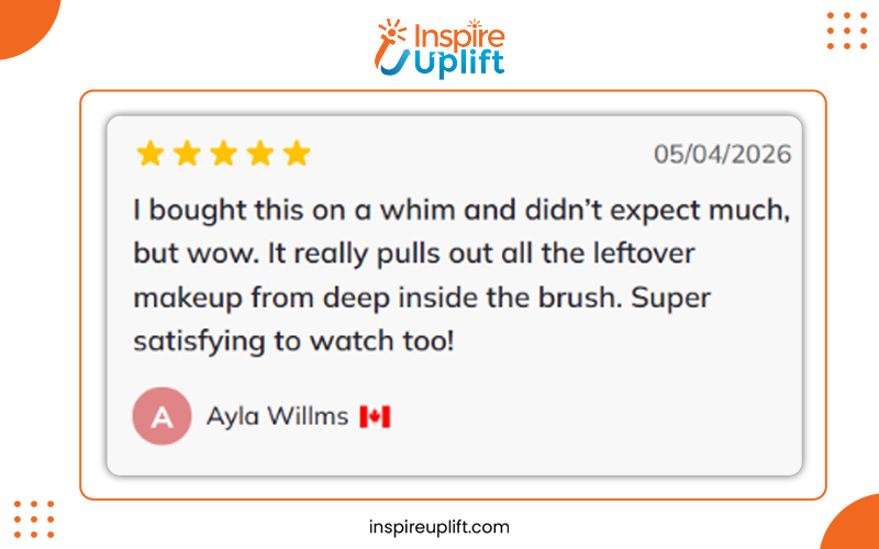 Electric Makeup Brush Cleaner Machine review image