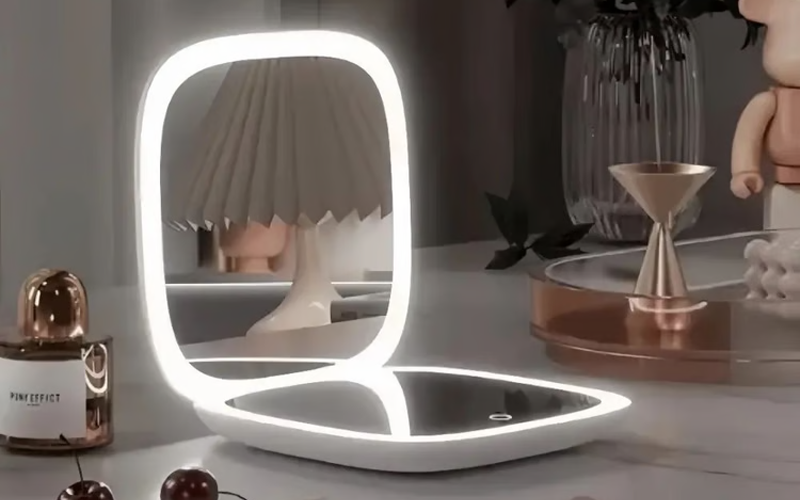 LED Double Sided Makeup Mirror